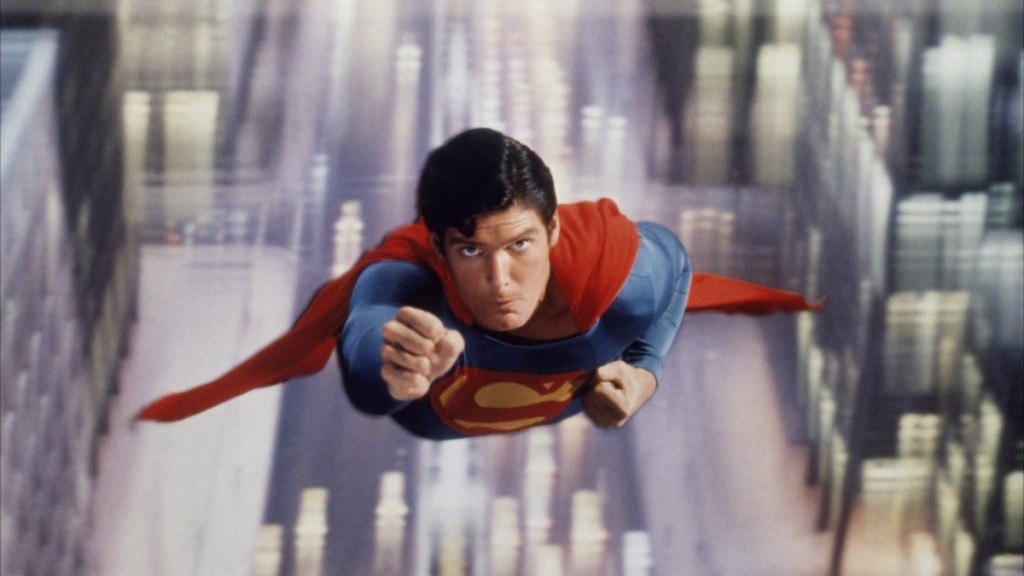 Christopher Reeve in Superman: The Movie