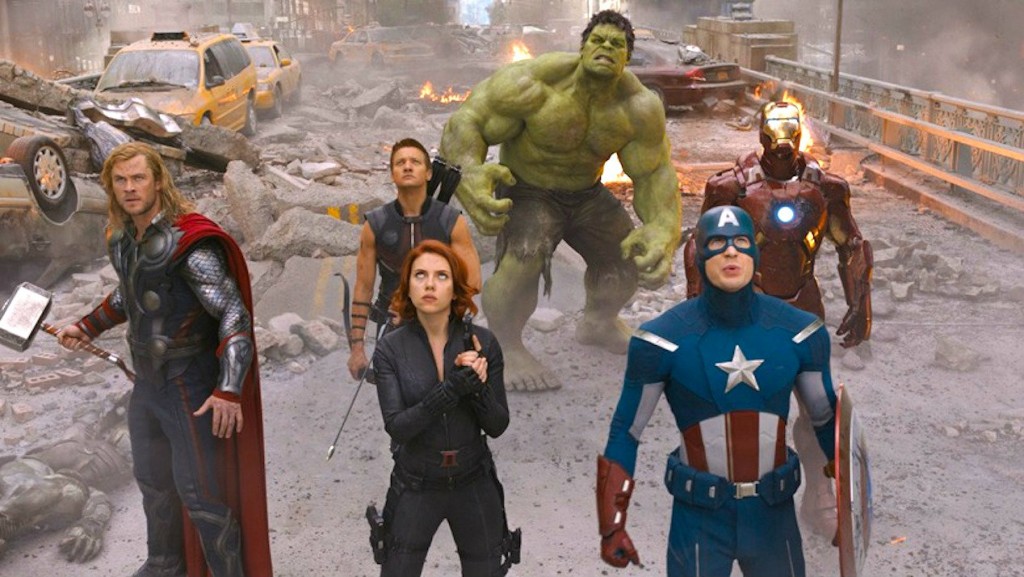 The cast of The Avengers