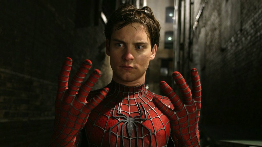 Tobey Maguire in Spider-Man 2