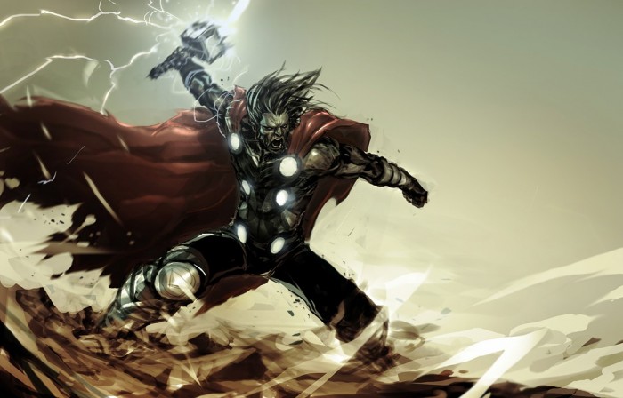 Thor vs. Thanos during Ragnarok - Daily Superheroes - Your daily dose ...