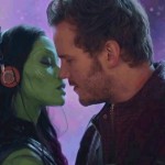 Peter Quill and Gamora in GotG