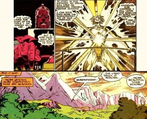 The High Evolutionary's device gives rebirth to an entire world