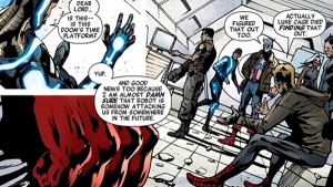 Nick Fury showing he was prepared for the Age of Ultron comic book arc