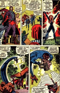 Reed's energy converter device turns Magneto's own power against him