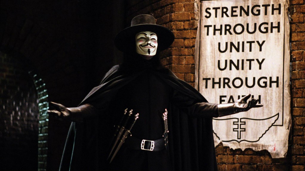 Hugo Weaving in V for Vendetta