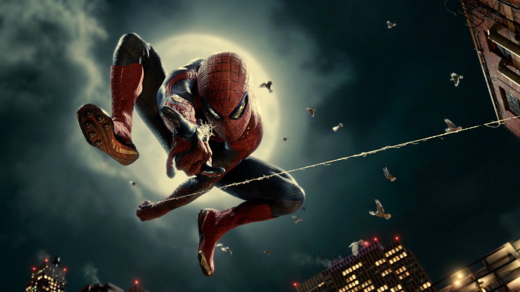 The webslinger in The Amazing Spider-Man