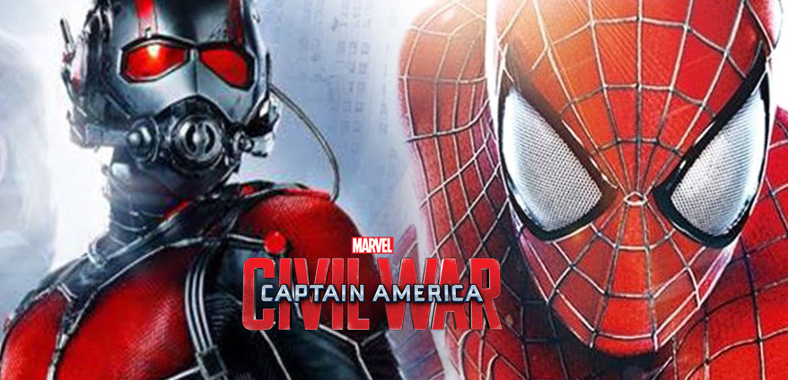 Ant-Man and Spider-Man in Civil War
