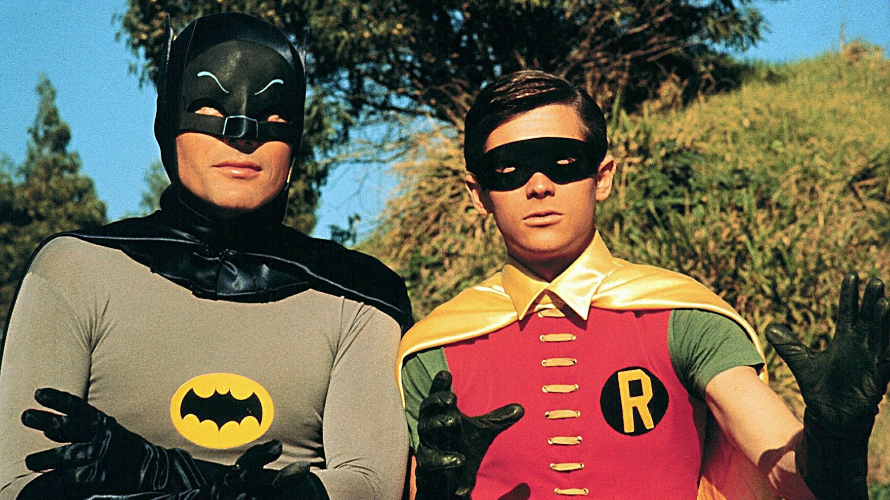 Adam West and Burt Ward in Batman