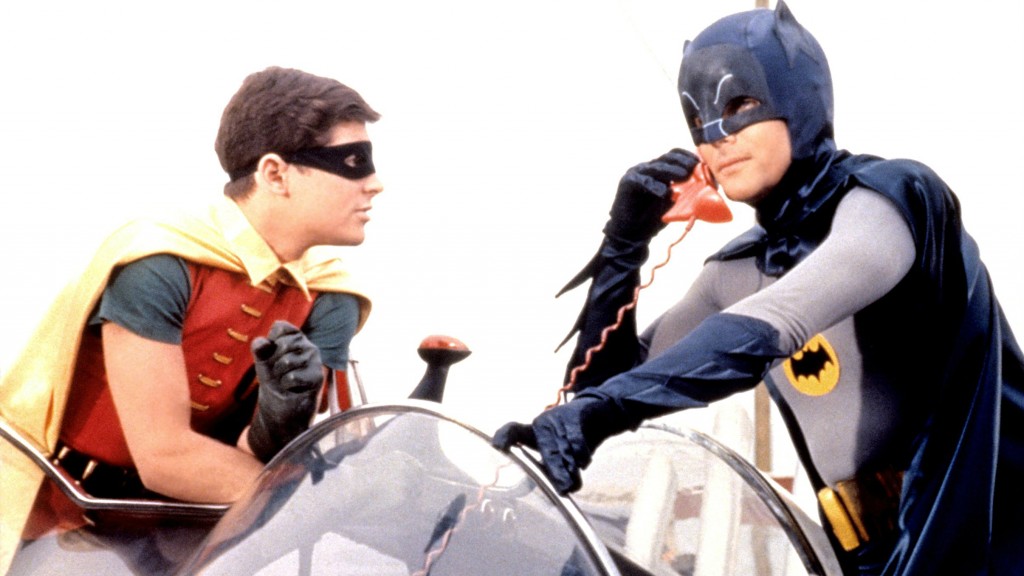 Burt Ward and Adam West in Batman