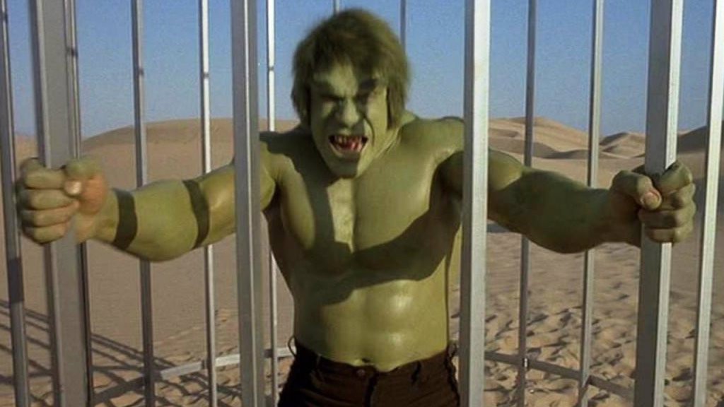 Lou Ferrigno in The Incredible Hulk