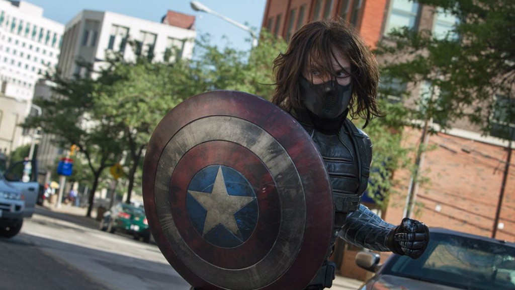 Sebastian Stan in 'Captain America: The Winter Soldier'