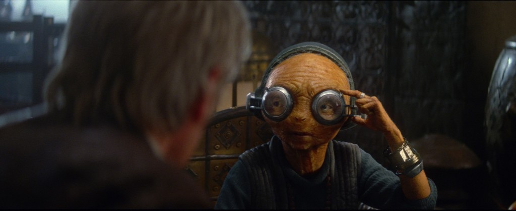 Maz Kanata in The Force Awakens (via EW)