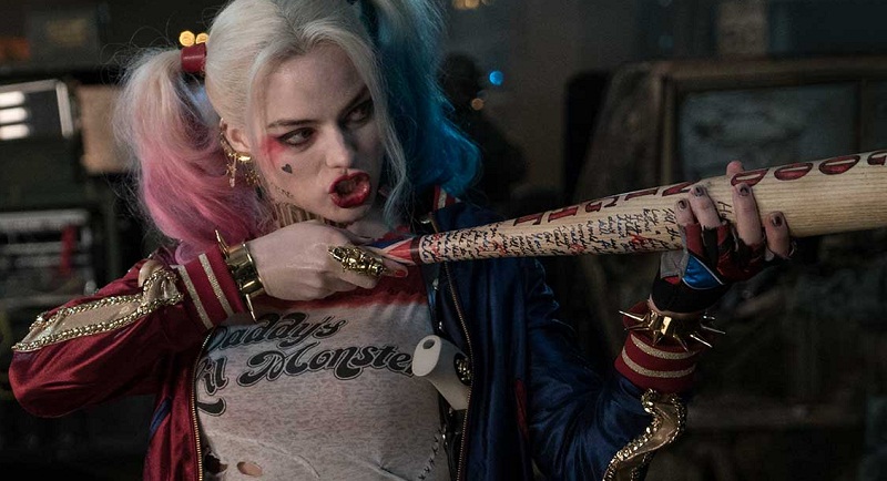 Margot Robbie tried on court jester and multiple other Harley Quinn costumes