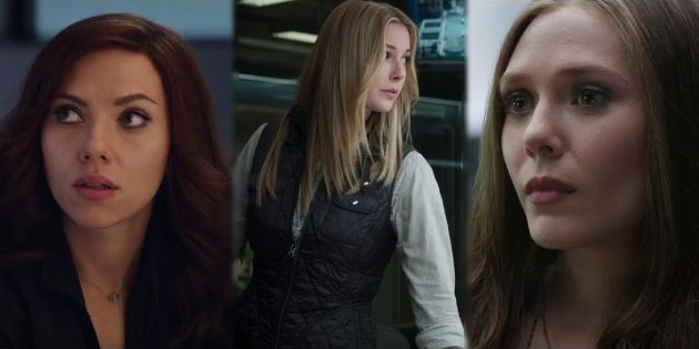 Heroines grab the spotlight in the new Captain America: Civil War featurette
