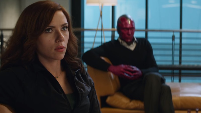 Vision's attempt to blend among humans 