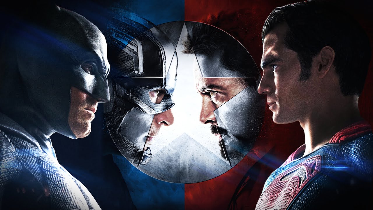 Differences and similarities between Batman v Superman and Civil War