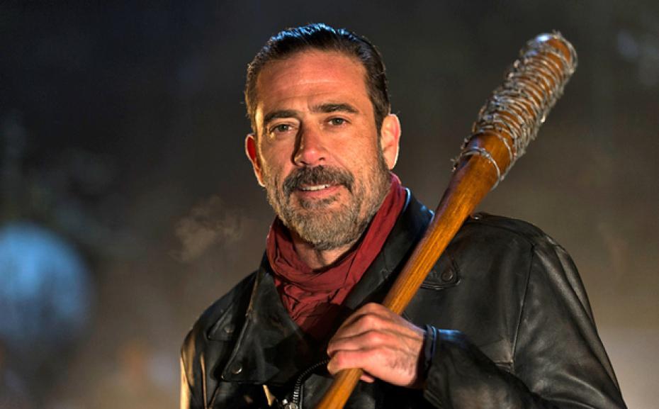 Jeffrey Dean Morgan as Negan in The Walking Dead