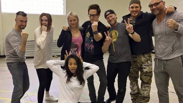 James Gunn updates the fans of GOTG Vol. 2 on Facebook Photo Credit: denfogeek.com 