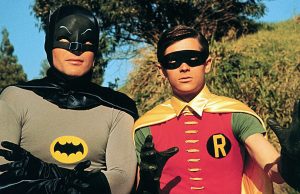 Adam West and Burt Ward in Batman.