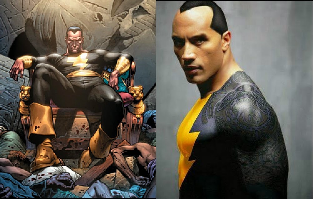 Black Adam found its actor! Photo Credit: Reddit