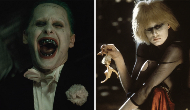 Jared Leto in Suicide Squad (Warner Bros.) and Daryl Hannah in Blade Runner (Rex)