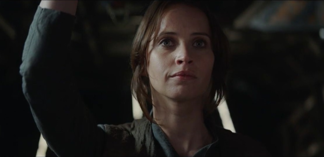 Felicity Jones as Jyn Erso (Lucasfilm)