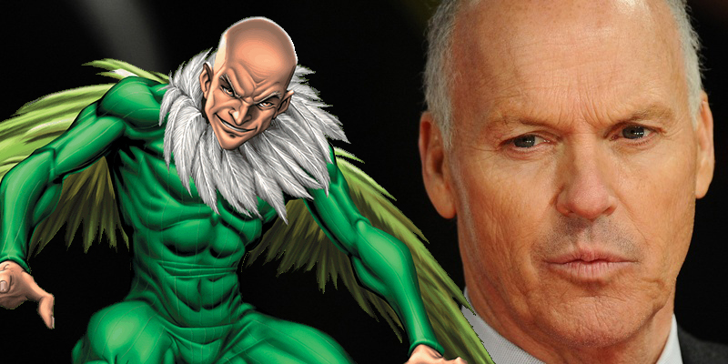 Kevin Feige confirms that Michael Keaton is playing the Vulture in Spider-Man: Homecoming!
