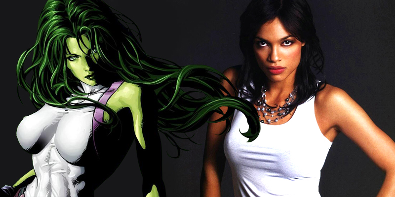 Rosario Dawson is interested in playing She-Hulk!