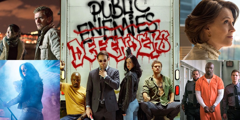 First batch of official photos from Marvel's The Defenders released!