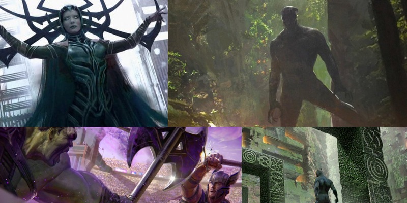 New bunch of Thor: Ragnarok and Black Panther concept art have surfaced on web!