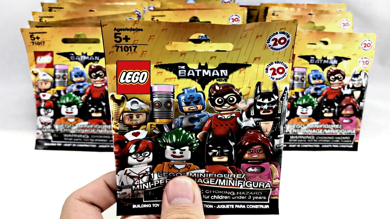 every lego batman minifigure