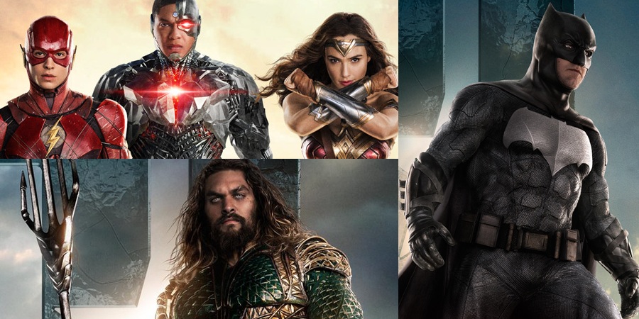 Warner Bros has officially released Justice League teasers and character posters for Batman and Aquaman!