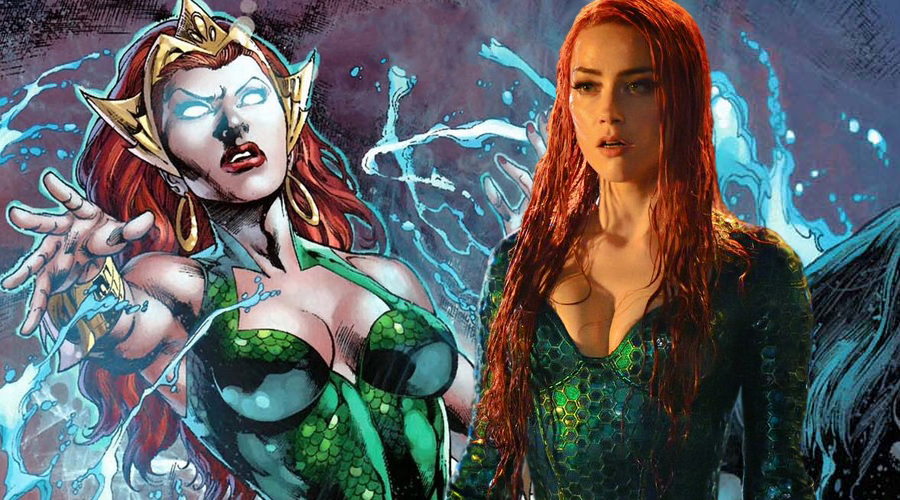 James Wan and Amber Heard share colorful new looks at Mera from Aquaman!