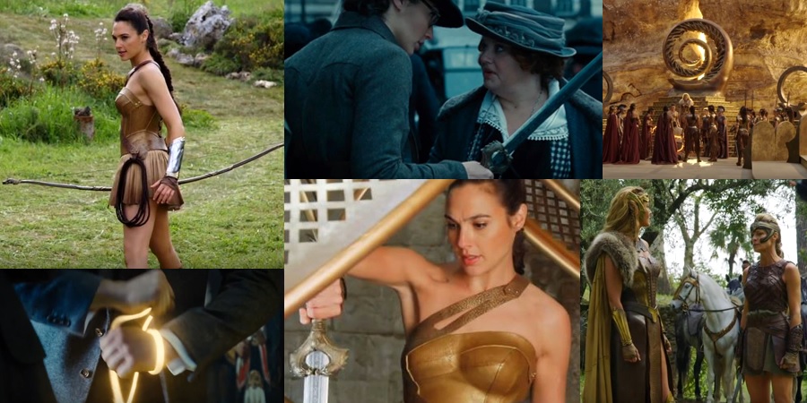 A bunch of new promotional materials for Wonder Woman have arrived!
