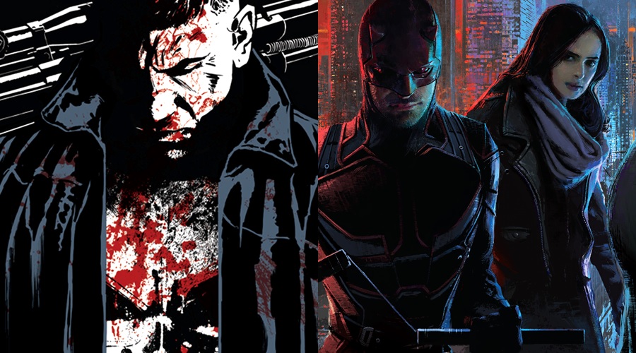 New posters for The Punisher and The Defenders arrive ahead of SDCC 2017!