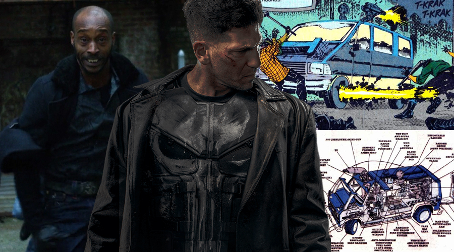We will definitely see Turk Barrett and the Battle Van in The Punisher!