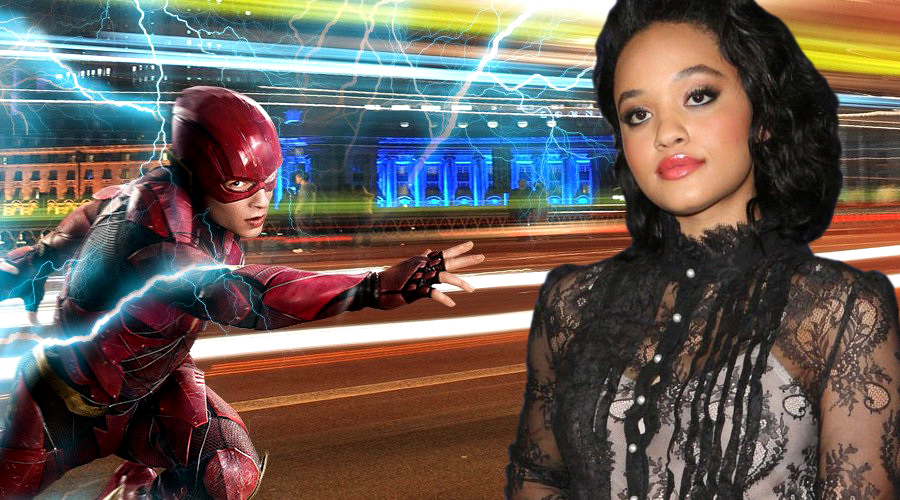 Kiersey Clemons hints that Flashpointâ€™s Iris West may be from a different time period!