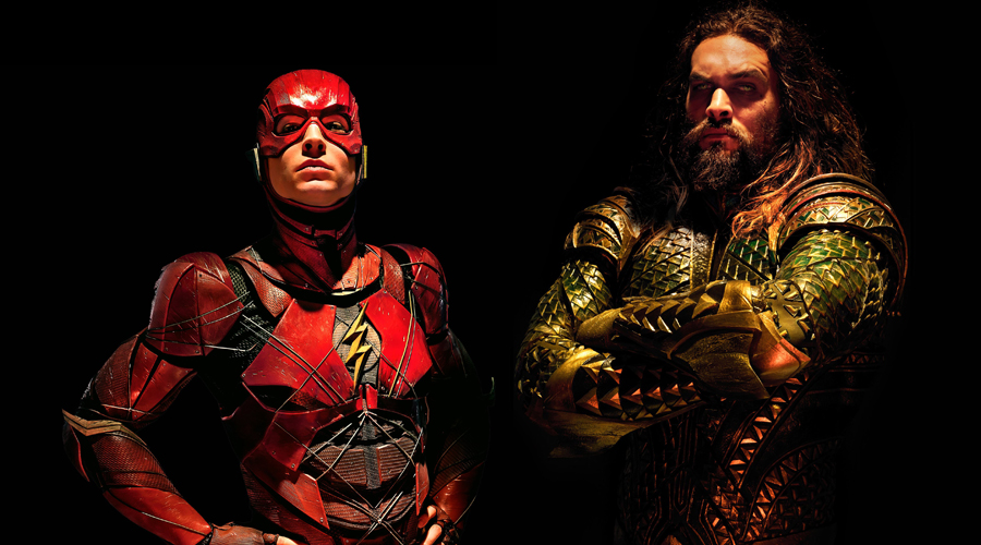 New details on Jason Momoaâ€™s Aquaman and Ezra Miller's The Flash in Justice League have surfaced on web!