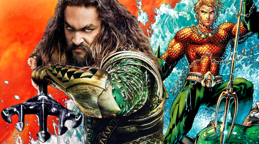 Jason Momoa's Aquaman is not wielding the superhero's iconic trident from the comics in Justice League!
