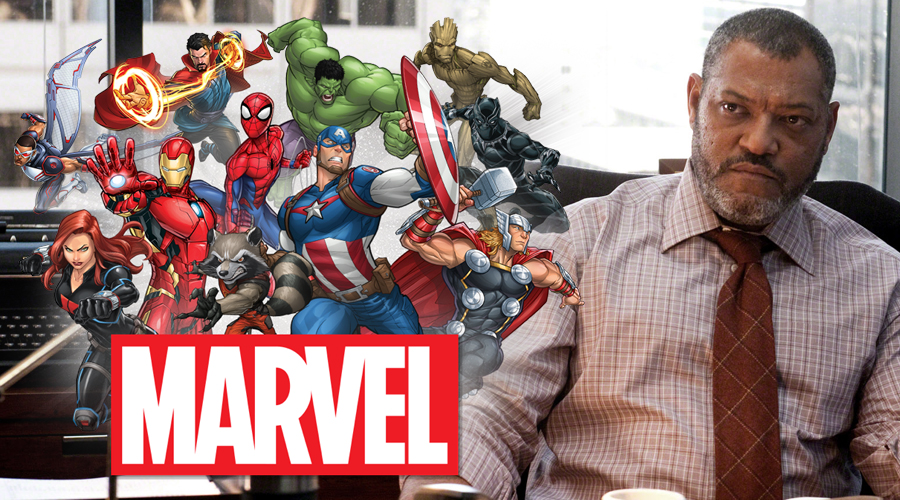 Laurence Fishburne reveals that he is working on a secret project for Marvel Studios!