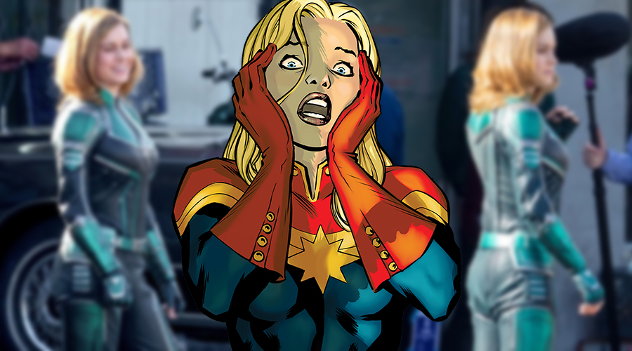 First look at Brie Larson as Captain Marvel has arrived!