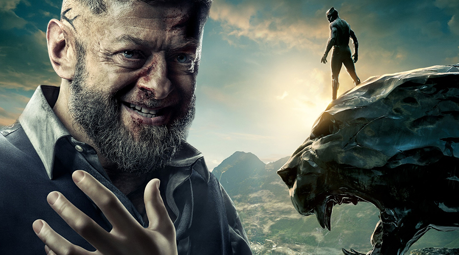 Andy Serkis talks about his Black Panther villain's humorous side, affiliations and relationship with Wakanda!