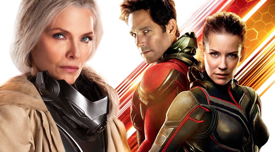 One of the six new character posters for Ant-Man and The Wasp shows off a costumed Michelle Pfeiffer!