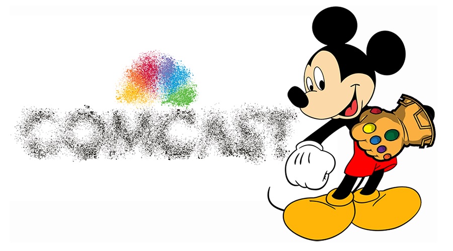 Comcast is no longer a threat to the Disney/Fox merger!