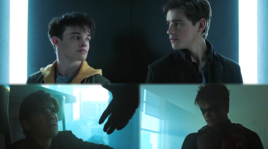 Dick Grayson meets Jason Todd for the first time in the funny new Titans clip!