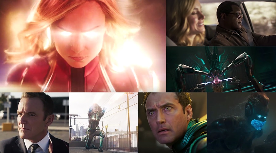 The official trailer for Captain Marvel has been released!