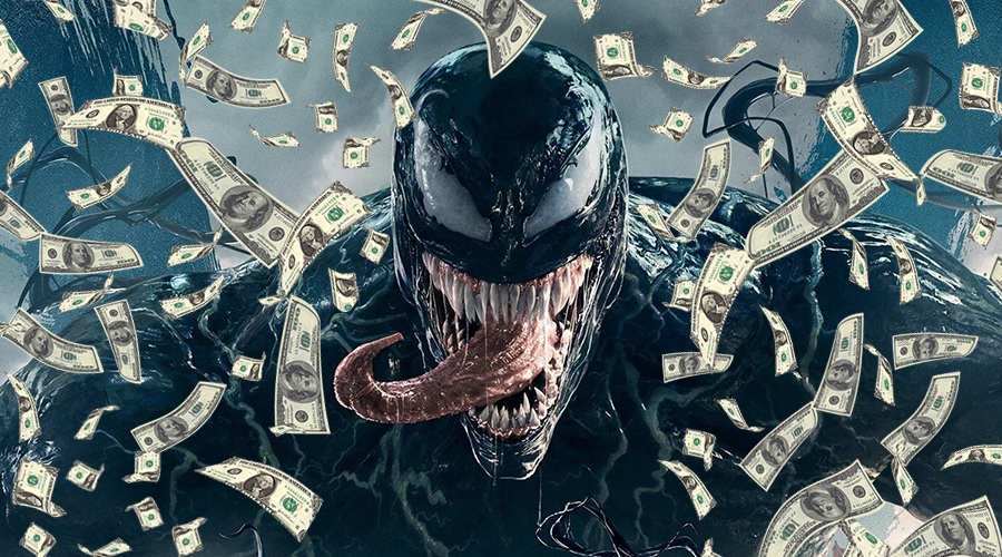 Venom is crushing the October box-office record with an $80 million opening weekend!
