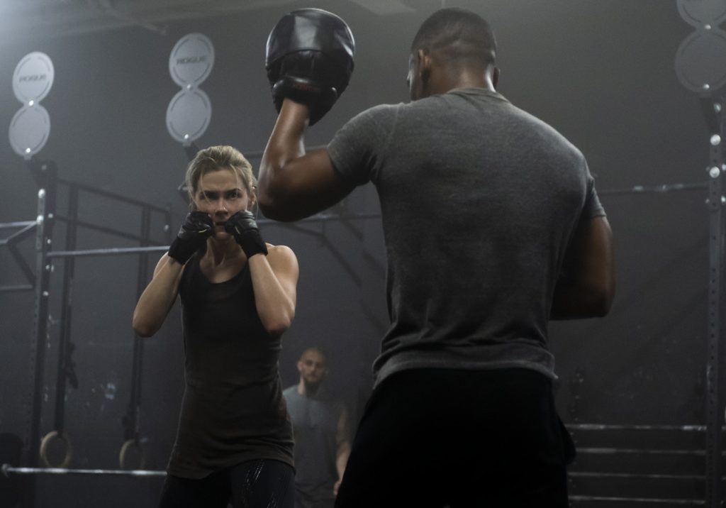 Rachael Taylor's Trish Walker honing her fighting skills