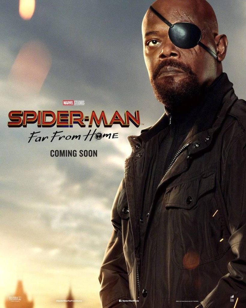 Character poster for Samuel L. Jackson's Nick Fury