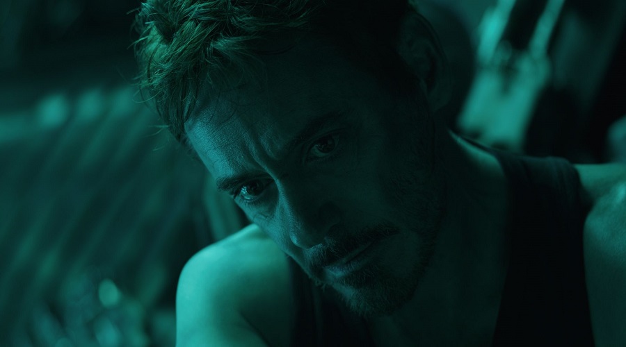 Robert Downey Jr. as Tony Stark in Avengers: Endgame 